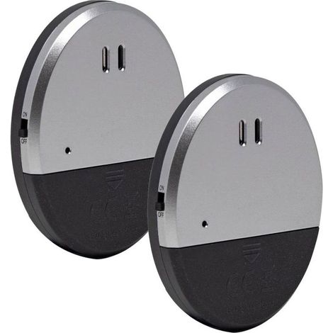 2-piece door/window alarm – 130 dB siren with vibration sensor, wireless anti-intrusion system