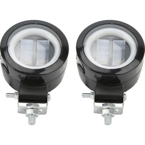 20 W 6500 K LED-Motorradscheinwerfer, Nebelscheinwerfer, Tagfahrlicht, Zusatzscheinwerfer für LKWs, Geländewagen und SUVs