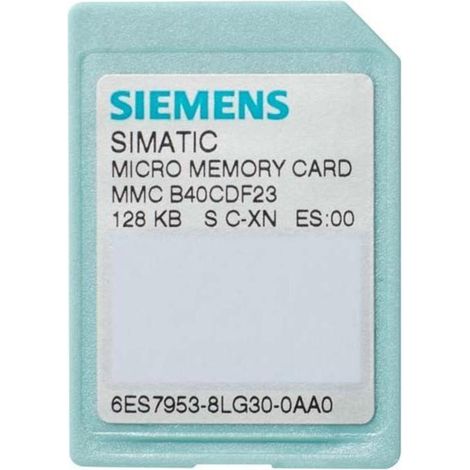 Siemens SIMATIC S7 Micro Memory Card 512 KB für S7-300/C7/ET 200, 6ES79538LJ310AA0