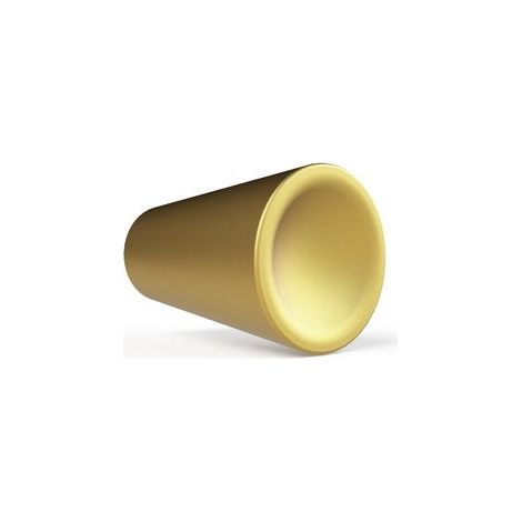 Griff mit 5 mm Lochabstand aus mattem, goldfarbenem Metall SANS MARQUE