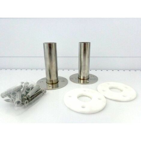 Coppia flange per ancoraggio esterno scala (1/5)