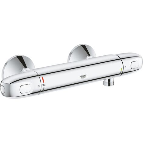 GROHE Grohtherm 1000 mitigeur thermostatique de douche avec raccords chromé (1/5)