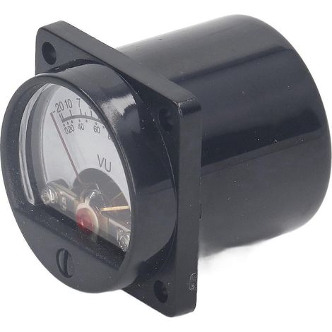 Stück VU-Meter-Anzeigegerät mit LED-Hintergrundbeleuchtung (1/4)