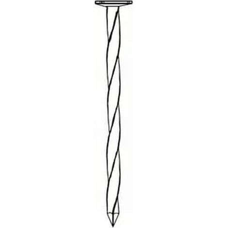 Pointe en Vrac Tête Plate Carré Torsadé (Ct) - 2.5x50 mm en Seau de 5 kg - D-Work (1/2)