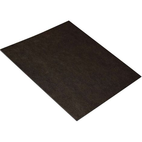Feltro adesivo Masidef rettangolare marrone 250x250mm