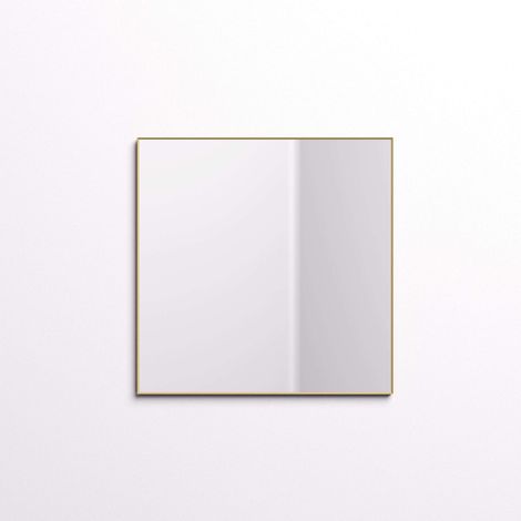 Espejo Brut 80X80 - Oro Cepillado (1/4)