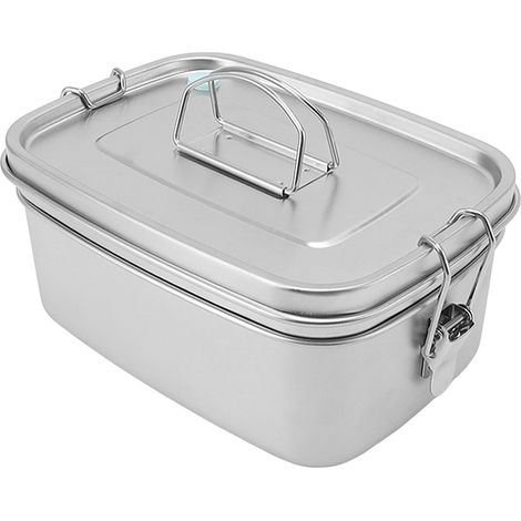 Tragbare Bento-Lunchbox aus Edelstahl, 1,5 l, doppelwandig, für Schüler, Büro, Kantine, Picknicks und Camping (1/5)