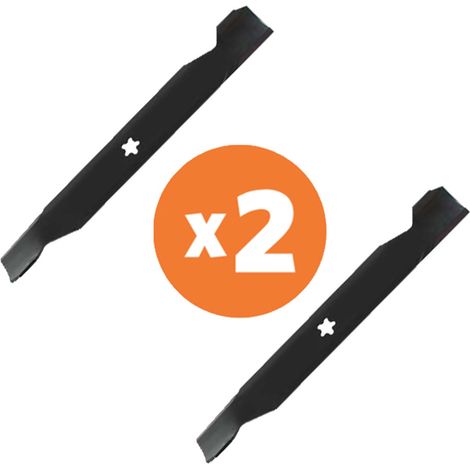 LOT DE DEUX LAMES AYP 49cm référence : 138497 - 127842 - 532138497 - 532127842