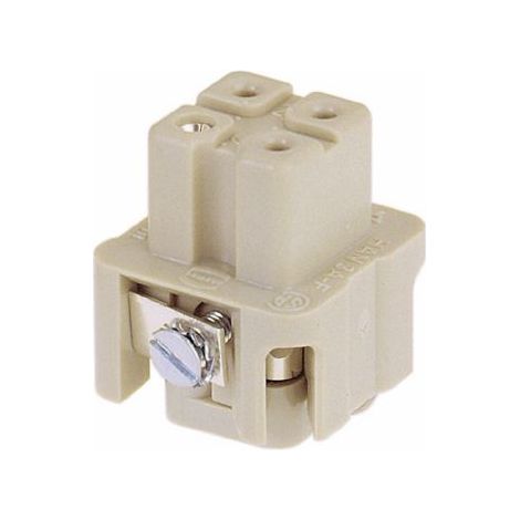 Inserto femmina 3 poli SCA920.0032711 per connettori elettrici industriali