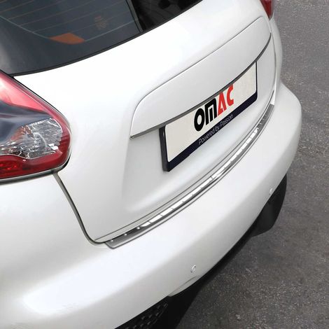 OMAC Ladekantenschutz für Nissan Juke 2015-2019 Facelift Edelstahl Chrom (1/5)