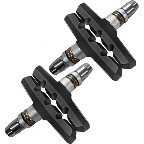Paar Premium-Fahrradbremsbeläge, professionelle V-Brake-Bremsbeläge für Mountainbikes, Fahrradbremsblock-Set