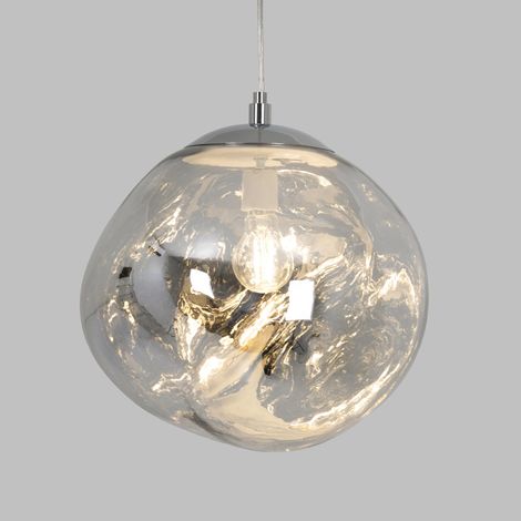 Hängelampe aus Kristall mit Design "RAINY" - Ø 36cm