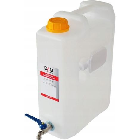 Contenedor, bidón, depósito de agua, 10L, con grifo, tanque, camping, camión (1/4)