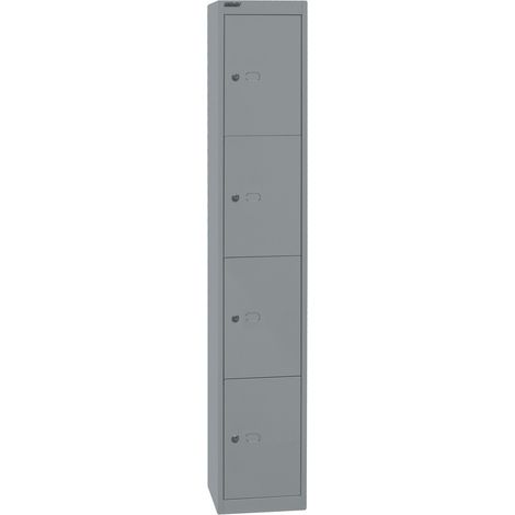 BISLEY Garderobenschrank Office     Silber