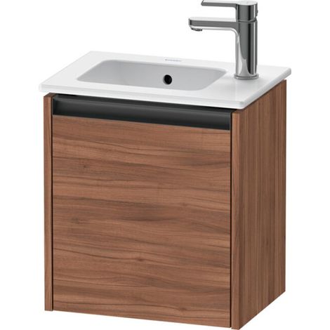 Duravit Ketho.2 Waschtischunterbau wandhängend, 1 Tür, Anschlag (1/2)
