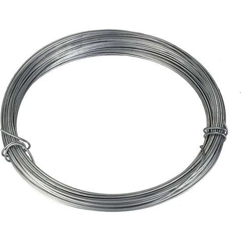 Masidef Filo in Acciaio Inox A2 AISI 304 - D. 1 mm - Bobina 20 m