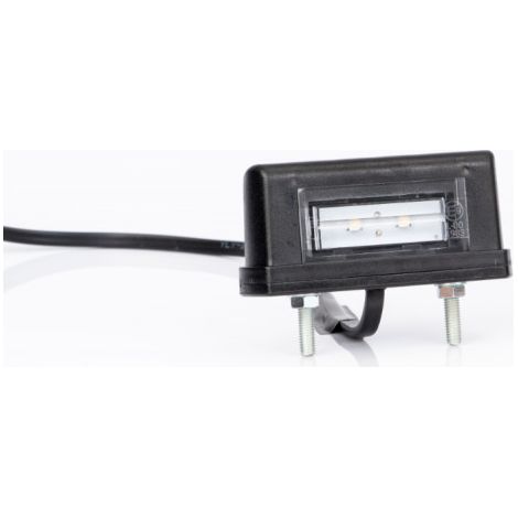 Éclairage de plaque d'immatriculation à LED 12 V/24 V avec câble - FT-016 (1/5)
