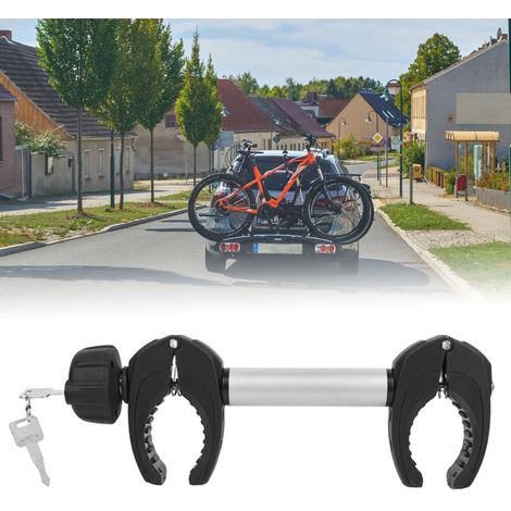 Support de cadre 1 pack, longueur 32cm Support de cadre verrouillable pour porte-vélos ,pour tube en U (1/5)