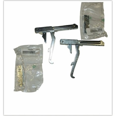 Lot de 2 charnieres avec supports four Arthur Martin Faure 50247356004 Electrolux