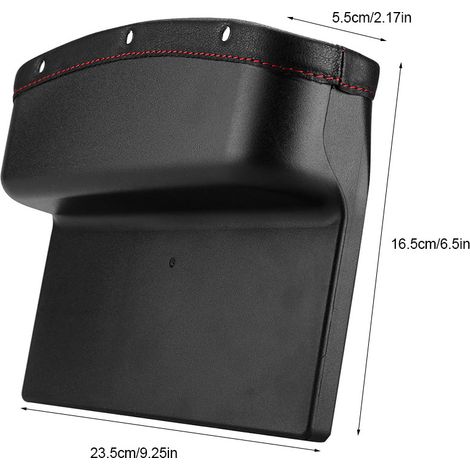Boîte de rangement/organisateur pour voiture avec ouvertures étroites, mesurant 23,55,516,5cm. (1/5)