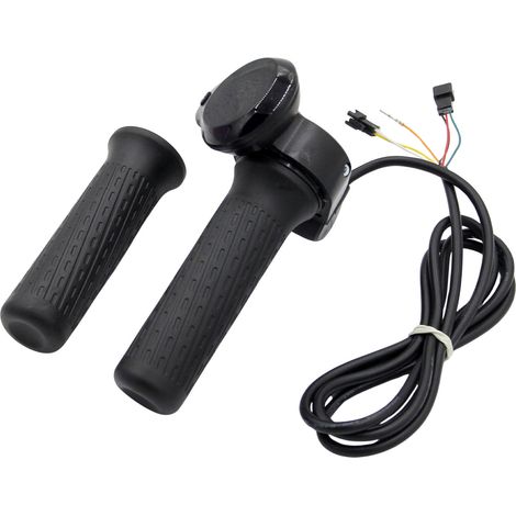Scooter accessories with NFC dashboard throttle, KFS silicone handlebar cover with NFC, key, and lithium battery display. (1/3)