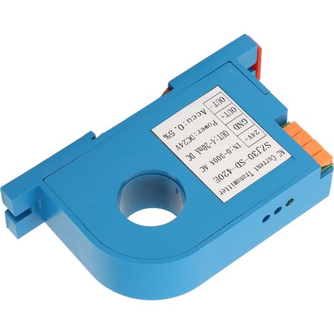 Capteur de courant AC monophasé SZJ30-SD-420E 0-300A sortie 4-20mA DC transducteur pour automatisme PLC (1/5)