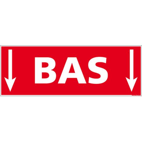 ADHESIF DE CONDITIONNEMENT BAS (M0331).- Adhésif - 210 x 75 mm