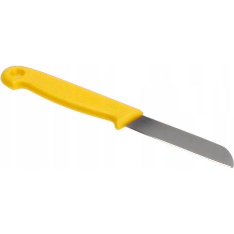 Cuchillo pelador de frutas y verduras Gregor amarillo (1/2)