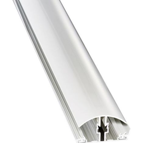 Gutta PVC Klemm-Verbindungsprofil 2500 mm weiß für 10, 16 mm Hohlkammerplatte Kunststoffbedachung (1/2)