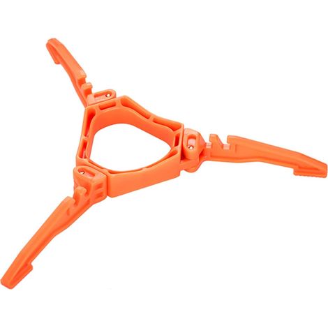Support de Réservoir de Gaz en ABS Antidérapant Pliable Support Trépied Portable pour Camping Randonnée Cuisson (1/5)