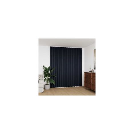 Verdunkelungsvorhang mit Haken, anthrazit, 290 x 245 cm - Crezuo