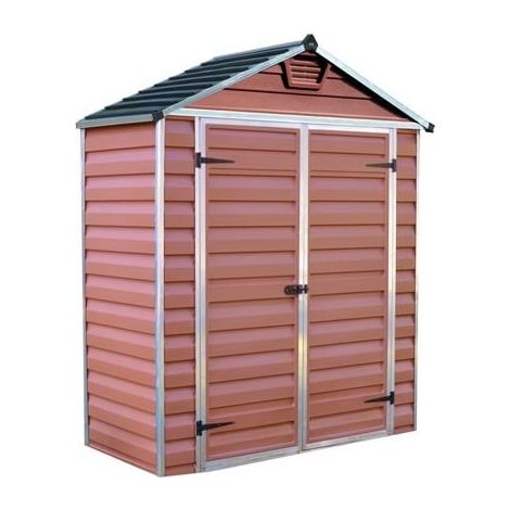 Abris de jardin 6.6m² ambre - Palram - 703225