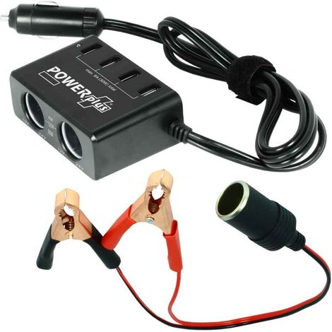 Kit de accesorios para batería POWERplus Azor de 12V/24V (1/4)