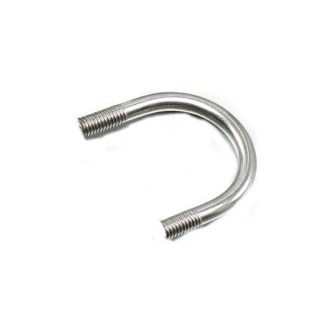 Etrier Fond rond 84X42X84 M8/30/30 Acier zingué