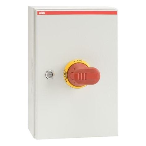 Coffret de Proximité métallique 125A 4P IP65 poignée R/J 1SCA022563R0500 ABB 918085 (1/2)