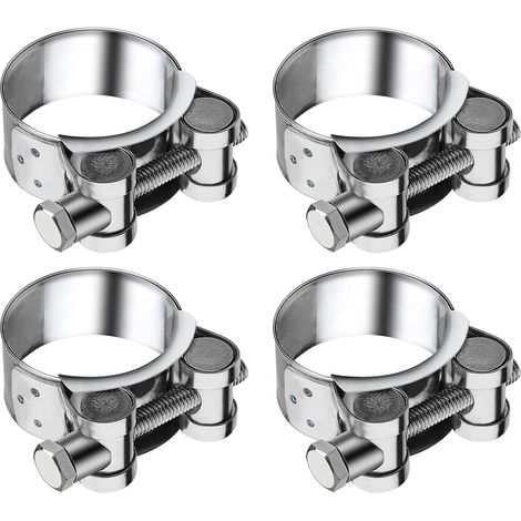 Collier de serrage d'échappement en acier inoxydable 36-39 mm (1/5)
