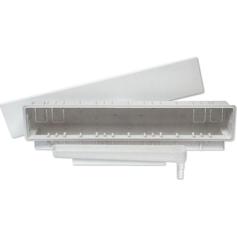 Caja súper de preinstalación con conexión para tubo salida vertical (1/3)