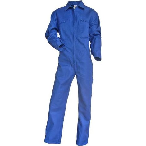 Overall LMA LEBEURRE Talosche einfache Schließung Kragen Ritter blau T.6XL - 400441 TALOCHE BLAU BUGATTI 10