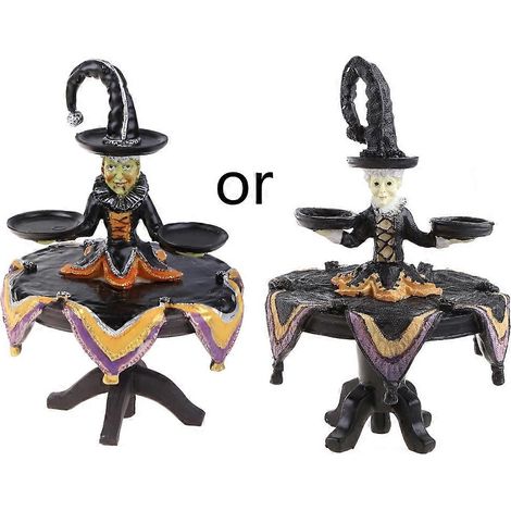 Voici une proposition de titre en français (190 caractères maximum) :
Statue de sorcière résine durable, sculpture fantastique artisanale, décoration maison jardin Halloween, art fantasy