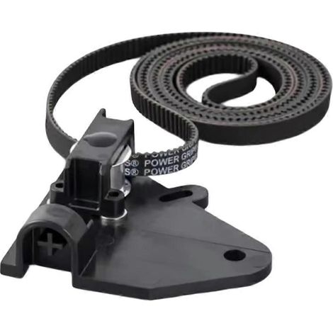 Correa síncrona Z para SNAPMAKER U1 utilizada para transmitir potencia y controlar el ascenso y descenso de la cama caliente.