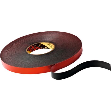 3M VHB Klebeband, schwarz, BreitexLänge: 19X33 mmxm, Stärke 1,1 mm