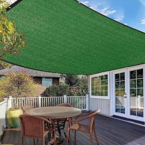 Filet d'ombrage - Jardin - 3 x 4m - Protection solaire - Anti-UV - PEHD haute densité (1/4)