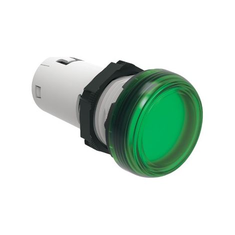 LED-Anzeigeleuchte, einteilig, grün, 230 V AC, lovato LPMLM3