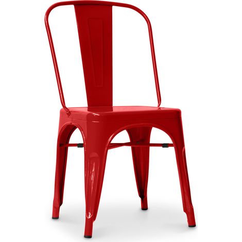 Silla de Comedor de Acero - Diseño Industrial - Nueva Edicion - Stylix