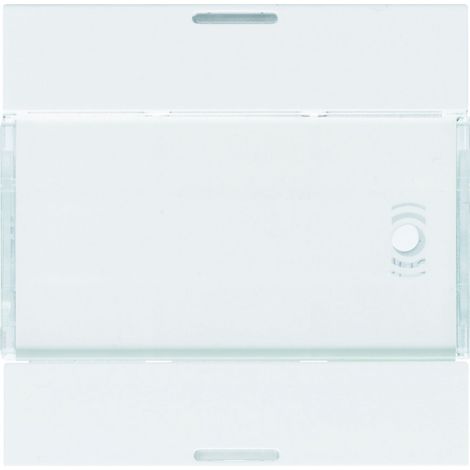 Enjoliveur 2 boutons poussoirs KNX gallery LED pure (WXE312B) (1/3)