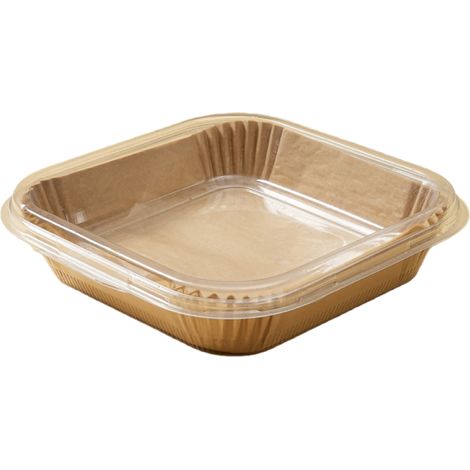 200 Stück – Backpapier für Airfryer – 20 cm – Geeignet für Airfryer XL und XXL – Quadratisch – Airfryer-Zubehör – Einwegbehälter (1/5)