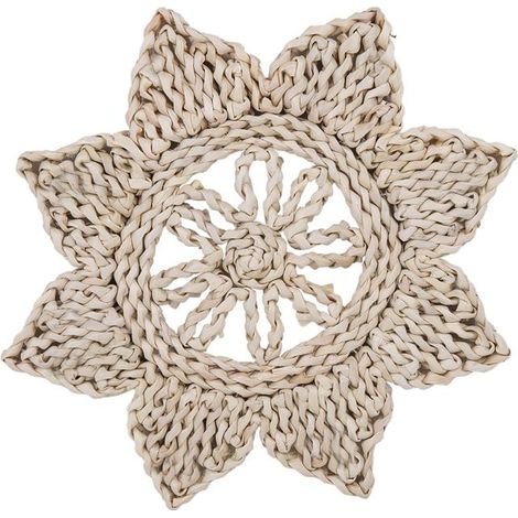 Pack 6 unidades bajoplatos estrella fibra natural 30 cm (1/5)