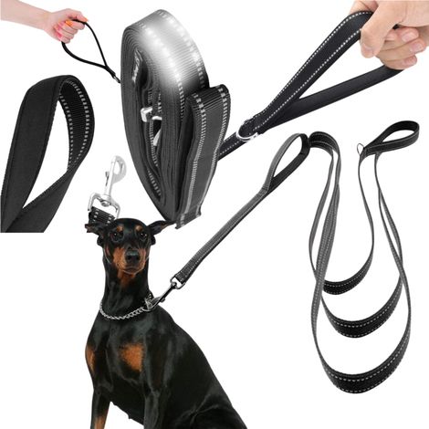 CINTA DE CUERDA PARA ENTRENAMIENTO DE PERROS, LARGA Y RESISTENTE, 5 METROS