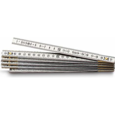 Faltmaß Gravemat Duraluminium 2 m x 15 mm