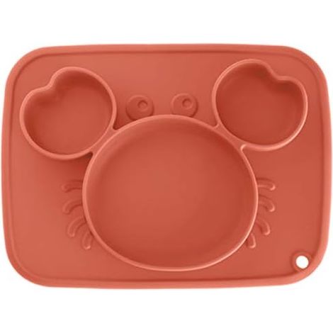 Ventouse En Silicone - Pour Bols À Cliquet - Sans BPA - 2 Compartiments 90 ml Et 310 ml - 1 Pièce (1/5)